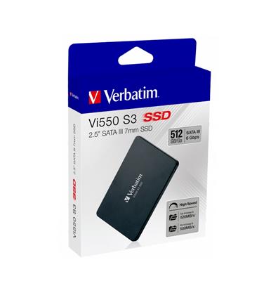 DISCO SOLIDO SSD 512GB VERBATIM VI550 S3