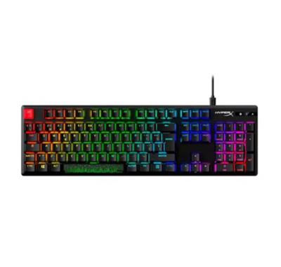 TECLADO HYPERX ALLOY ORIGINS MECANICO PBT MERCO RGB GAMING SWITCH RED