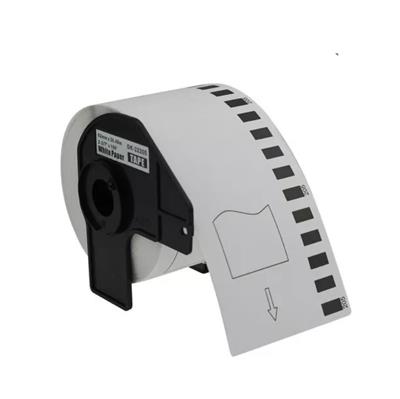 ROLLO ETIQUETA TERMICO PRINTGATE DK2205 CON EJE - 62MMx30,48mts