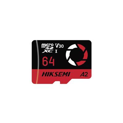 MEMORIA MICROSD HIKSEMI 64GB 180MBPS 4K