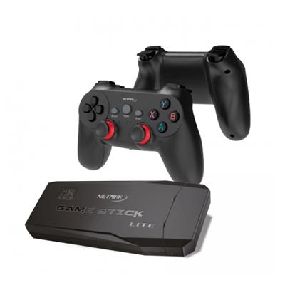 CONSOLA NETMAK NM-M8 - 20.000 JUEGOS - 10 CONSOLAS - 2 JOYSTICK WIRELESS