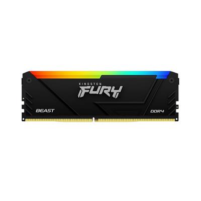 MEMORIA DDR4 8GB 3200 MHz FURY BEAST RGB KINGSTON